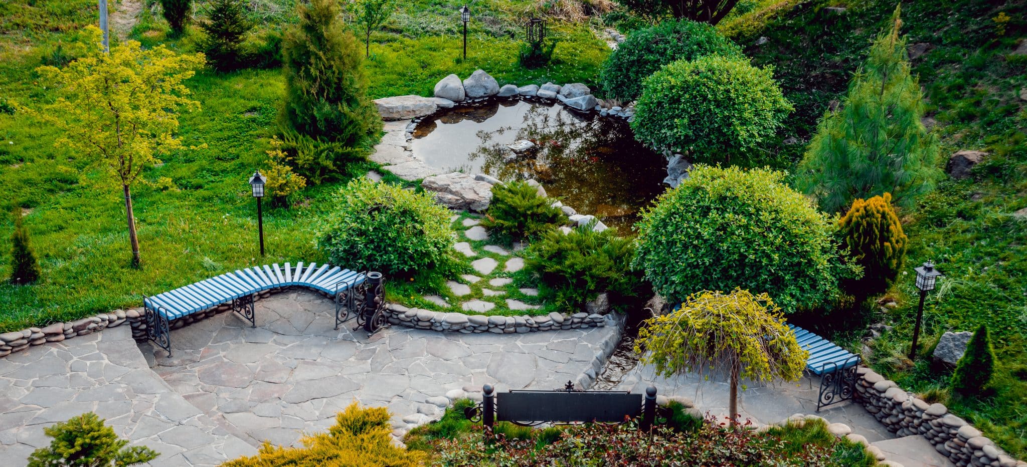 Giardino realizzato da Milano Piante